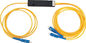 OEM Kuning Rendah PDL Sc Fused Fiber Splitter Untuk Telekomunikasi