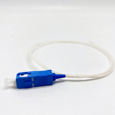 White SC UPC G657A1 Pigtail Untuk Kabel Fiber Optic