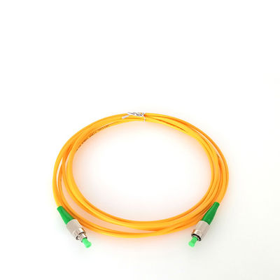 Simplex PVC G652D Fc / Apc Connector Fiber Optic Patch Cord
