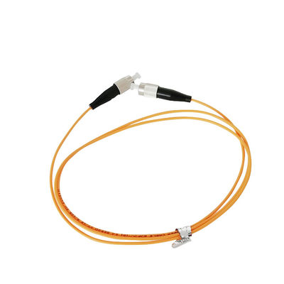 SM MM 3.0mm PVC Dengan Fc / Upc Connector Fiber Optic Patch Cord