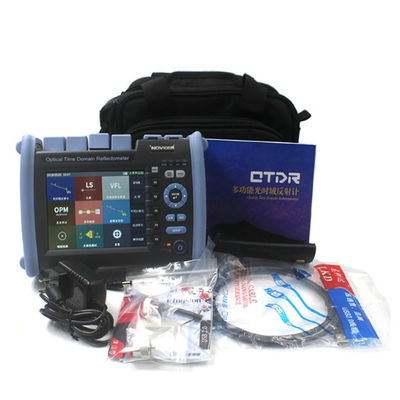FTTH SM FC / PC 45dB 43dB Mini Handheld Smart OTDR Machine Dengan Peta Acara