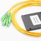 1x8 ABS Kaset Fiber Optic Splitter Splice / Pigtailed SC APC Connector Box Type