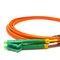 0.3dB Lc Lc Duplex 50125 Multimode Fiber Patch Cable