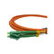 LC APC G652D PVC FTTH 1m Kabel Patch Serat Optik