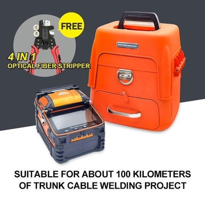 Mesin Penyambung Fiber Otomatis Single Fire AI-9 Dengan 6 Motor AI-9