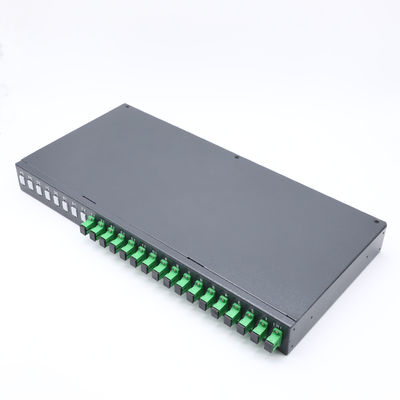 1X16 Sc Apc Rack Mount Jenis Fiber Optic Plc Splitter