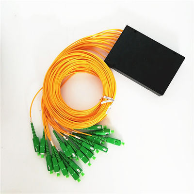 Hitam Kuning Sc Apc 1m Abs Kotak 1x8 Plc Splitter